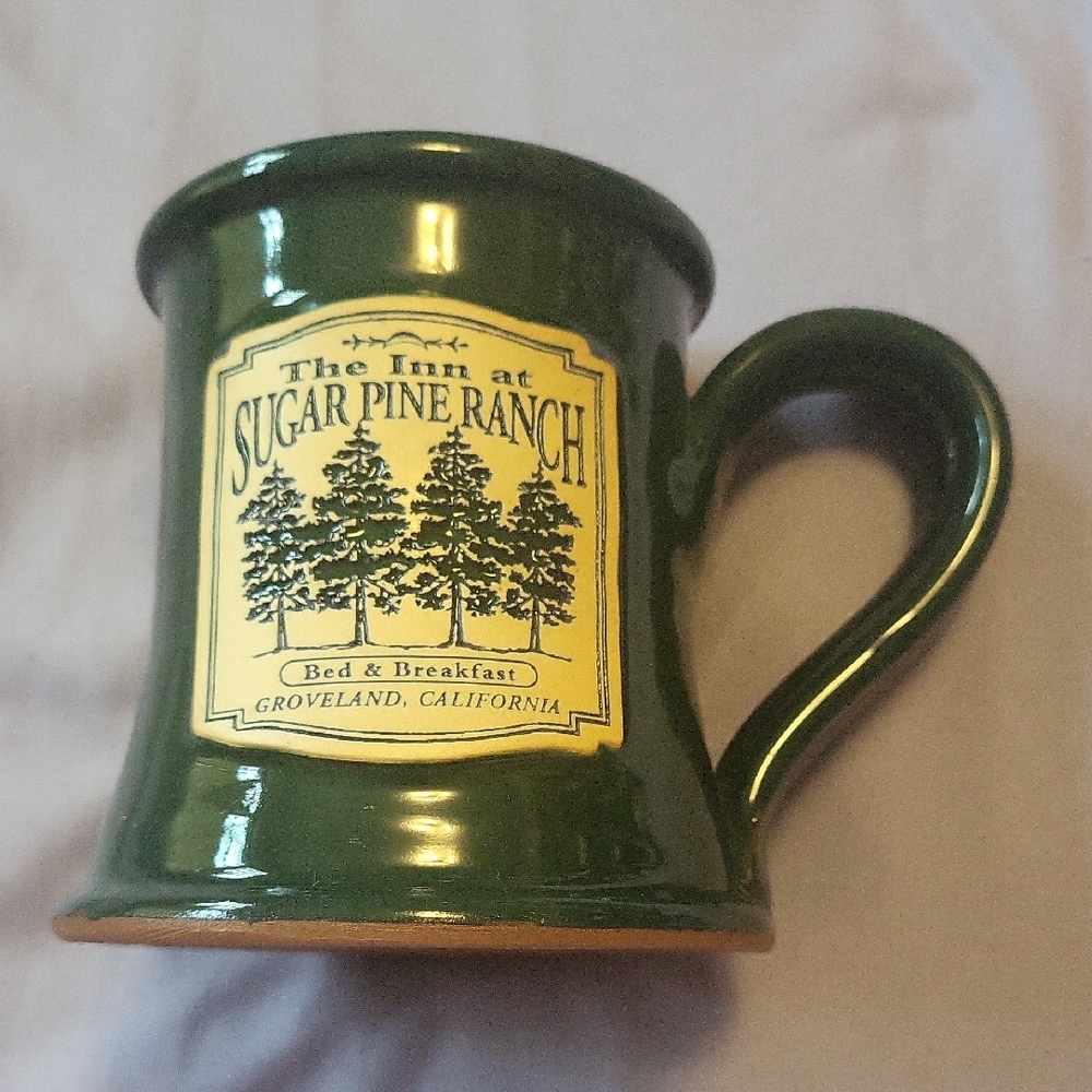 The Inn at Sugar Pine Ranch Mug (Groveland, CA.) by Deneen Pottery